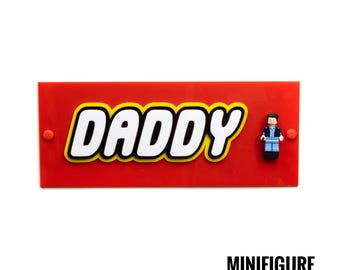 Dad/Daddy 3D Stacked Acrylic Name Plaque