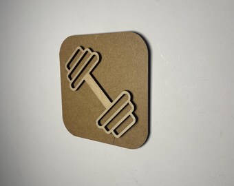 Plaque Métal Vintage De Musculation, Décoration Murale Salle De Sport, Diplôme Pour Sportif, Trophée De Muscu - France