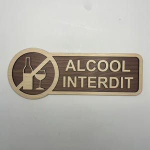 Schild „Alkoholverbot“ – Piktogramm