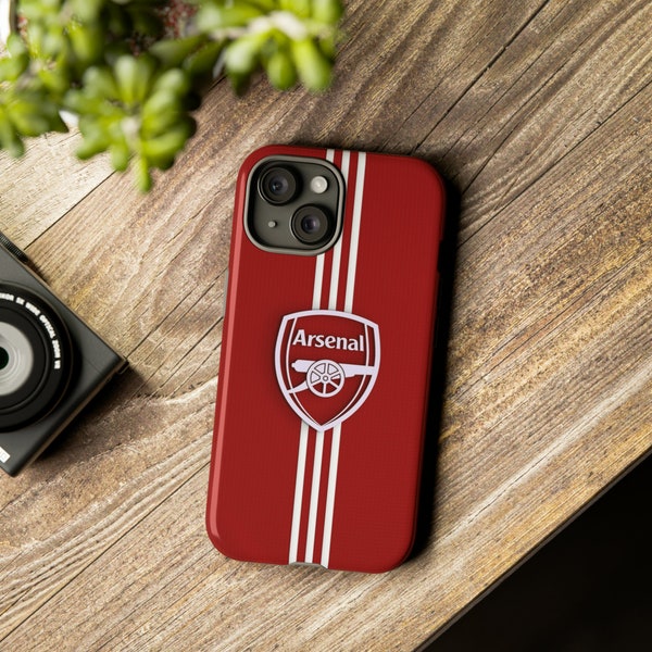 Arsenal Football Club Tough Cases, Arsenal Logo Phone Cover, iPhone Samsung Galaxy Case, iPhone X, 11, 12, 13, 14, 15, Galaxy S22, S23