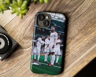 Jude Bellingham, Vini Jr, Valverde, Rodrygo Real Madrid Phone Cases, iPhone 13, 14, 15, Samsung Galaxy S22, S23