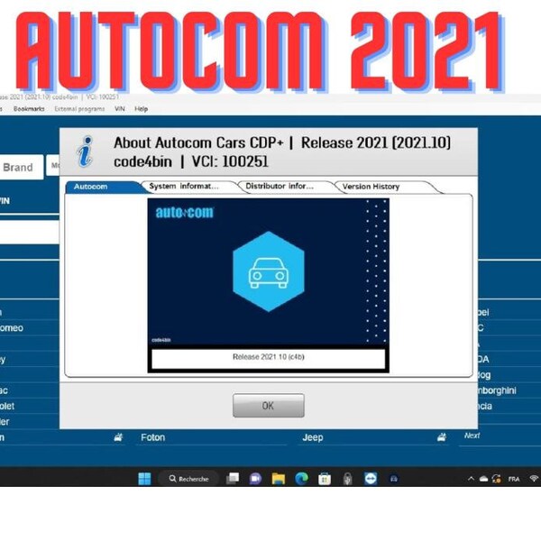 Autocom 2021/11+Keygen