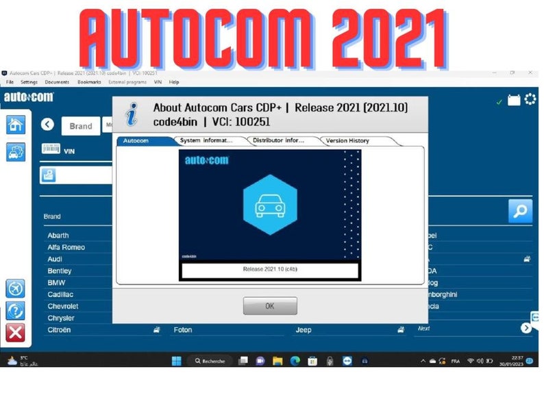 Autocom 2021/11Keygen image 1