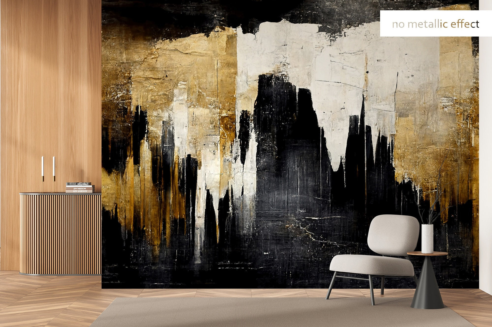 Dark watercolor abstract wallpaper | Wall Decor | Home Renovation | Wall Art | Peel and Stick Or Non Self-Adhesive Vinyl Wallpaper