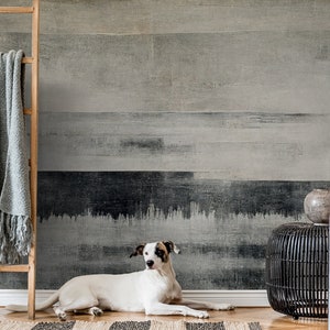 Abstrakte Malerei Tapete | Modernes Wandbild | Wanddekoration | Hausrenovierung | Wandkunst | Vinyl-Tapete zum Abziehen und Aufkleben oder nicht selbstklebend