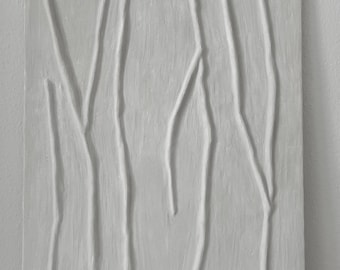 Textured 3D Wall Art | Abstract Minimalist Painting, Handmade