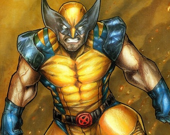 Print FanArt Wolverine - JuanjoLopez Art