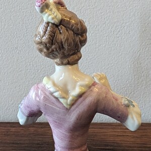 Antique Half-Dolls with Pink Bodices image 3