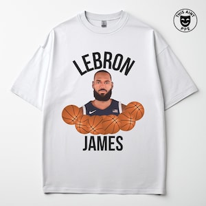 Vintage LeBron James Meme T-Shirt, Funny Basketball Gift for Men, King James NBA Tee, Retro Sports Parody Shirt, Useless shirt
