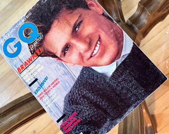 Vintage, GQ Magazine, November 1981 Issue, Brawny, Hot Looks for Fighting Cold Weather