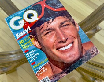 GQ Magazine, millésime, juillet 1982, juillet 1982, Styles nautiques pour la terre et la mer, Top 50 des tendances