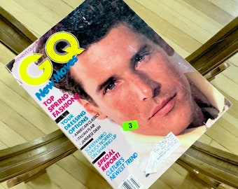 GQ Magazine, mars 1983, Bruce Hulse, Bruce Weber, Keith Harding, Madonna & Basquiat, New Wave