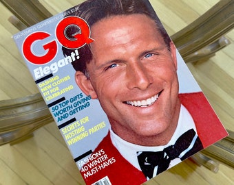 GQ Magazine, Vintage, Dezember 1982, Elagant, Fashion’s 40 Winter Must-Haves