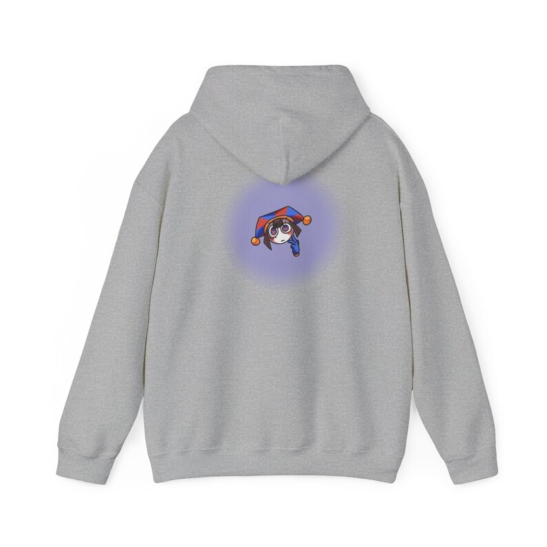 Digital Circus Hoodie Pomni Hoodie Harajuku Anime Style Pomni Shirt The Digital Circus Hoodie Pomni Hoodie Harajuku Anime Style Pomni Shirt The