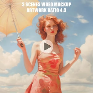 Mockup video frame 4:3, Mockup frame animato, Oggetto intelligente PSD, Mockup frame orizzontale, Mockup poster, Mockup frame di stampa