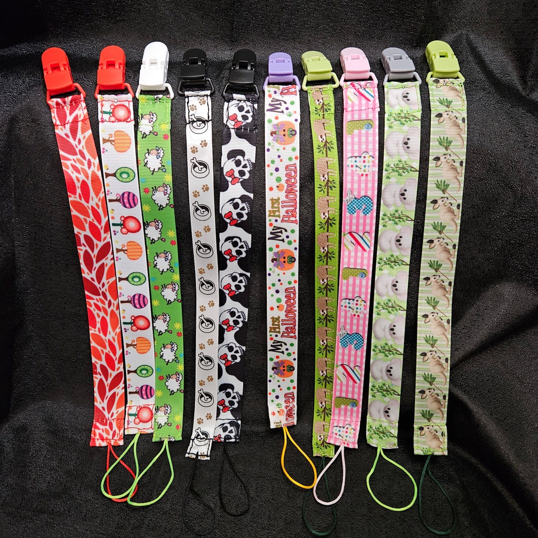 Pacifier Clips Etsy