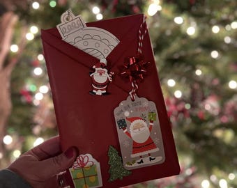 Kids Christmas Book & Letter Surprise From Santa