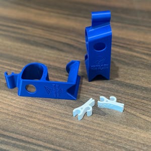 Soporte para auriculares/batería Bose A20 para Boeing 737 con gestión de cables y clips para visera