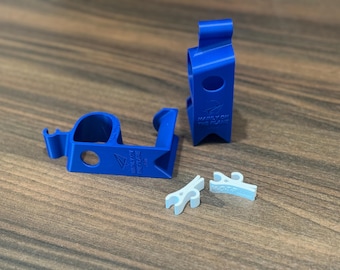 Boeing 737 Bose A20 battery pack/headset holder with cable management/visor clips
