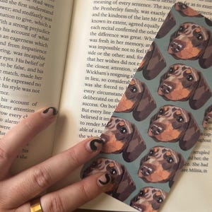 Custom Pet Portrait Bookmark – Hand-Drawn and Personalised | Unique Gift for Pet Owners, Cat & Dog Lovers | Readers Gift
