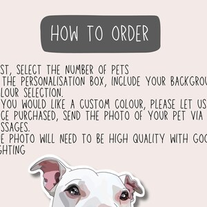 Unique personalised pet memorial bookmark keepsake, custom hand drawn dog or cat portrait meaningful pet lover gift idea.