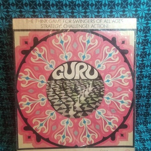 Vintage 1969 Guru Board E.S. Lowe Company, Inc. COMPLETE IN BOX