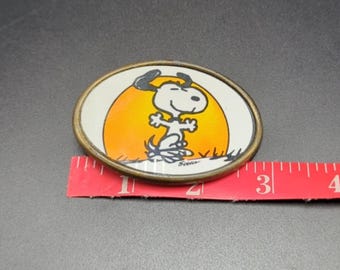 Peanuts / Oden Inc. Belt Buckle Snoopy Sunshine Dancing