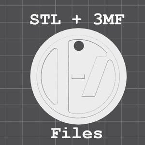 21 Pilots Medallion Keychain – Fan Art 3D Print Files (STL, 3MF, GCODE)