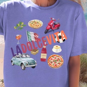 La Dolce Vita Ciao Bella, Portofino The Sweet Life, Lemoncello Italian Sayings Italy Shirt Gift For Italy Lover Italia Lover