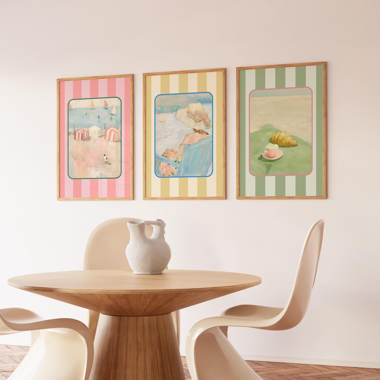 3 Piece Wall Art | Coastal Wall Art | Coastal Granddaughter Prints ...