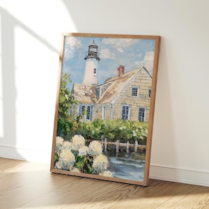 May include: A set of three ceramic mugs with a speckled, cream-colored glaze. Each mug features a different hand-painted floral design in shades of blue, green, and yellow. The mugs have a simple, rounded shape and a comfortable handle.