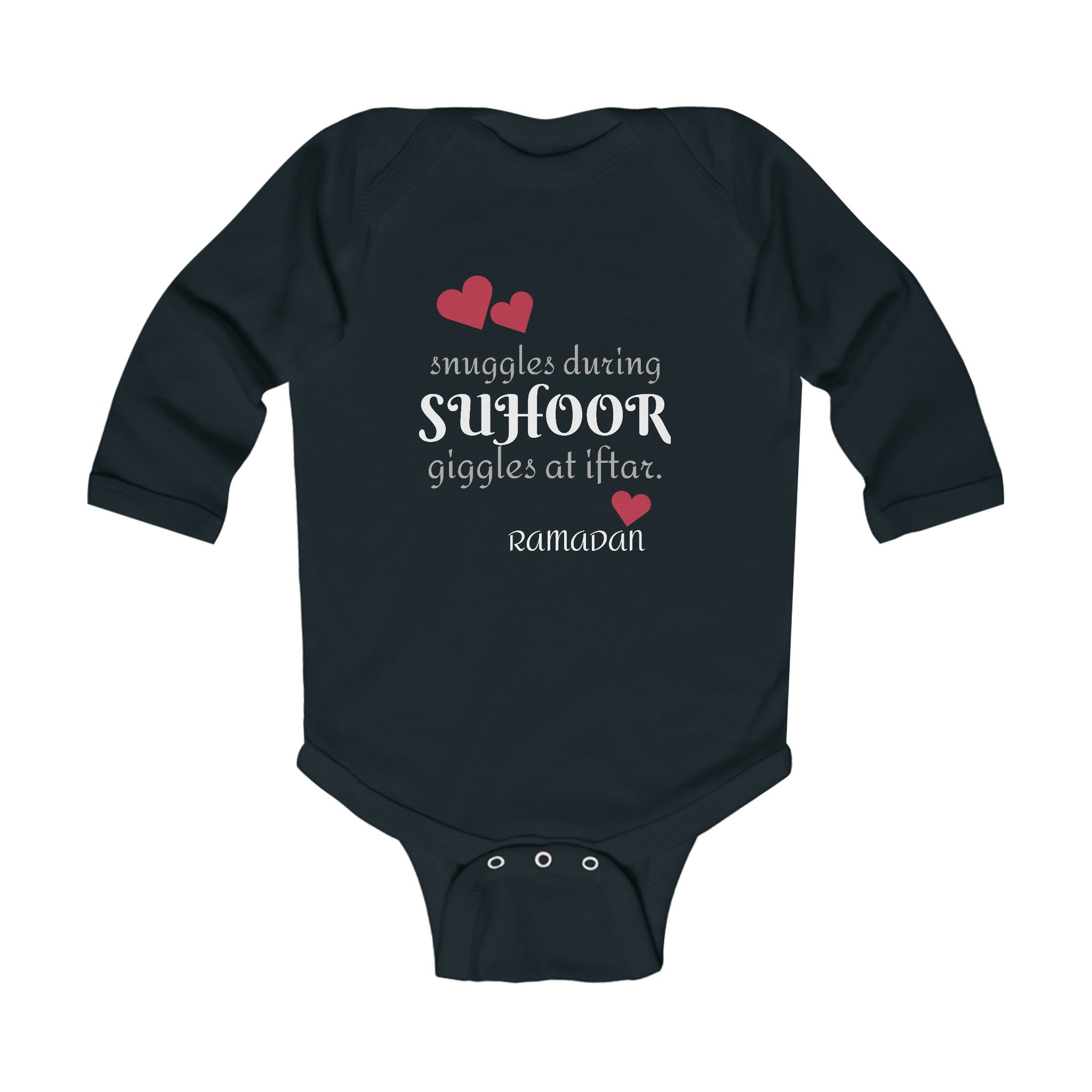 Ramadan Islamic Baby Onesies, Muslim Baby Clothes, Long Sleeve Baby