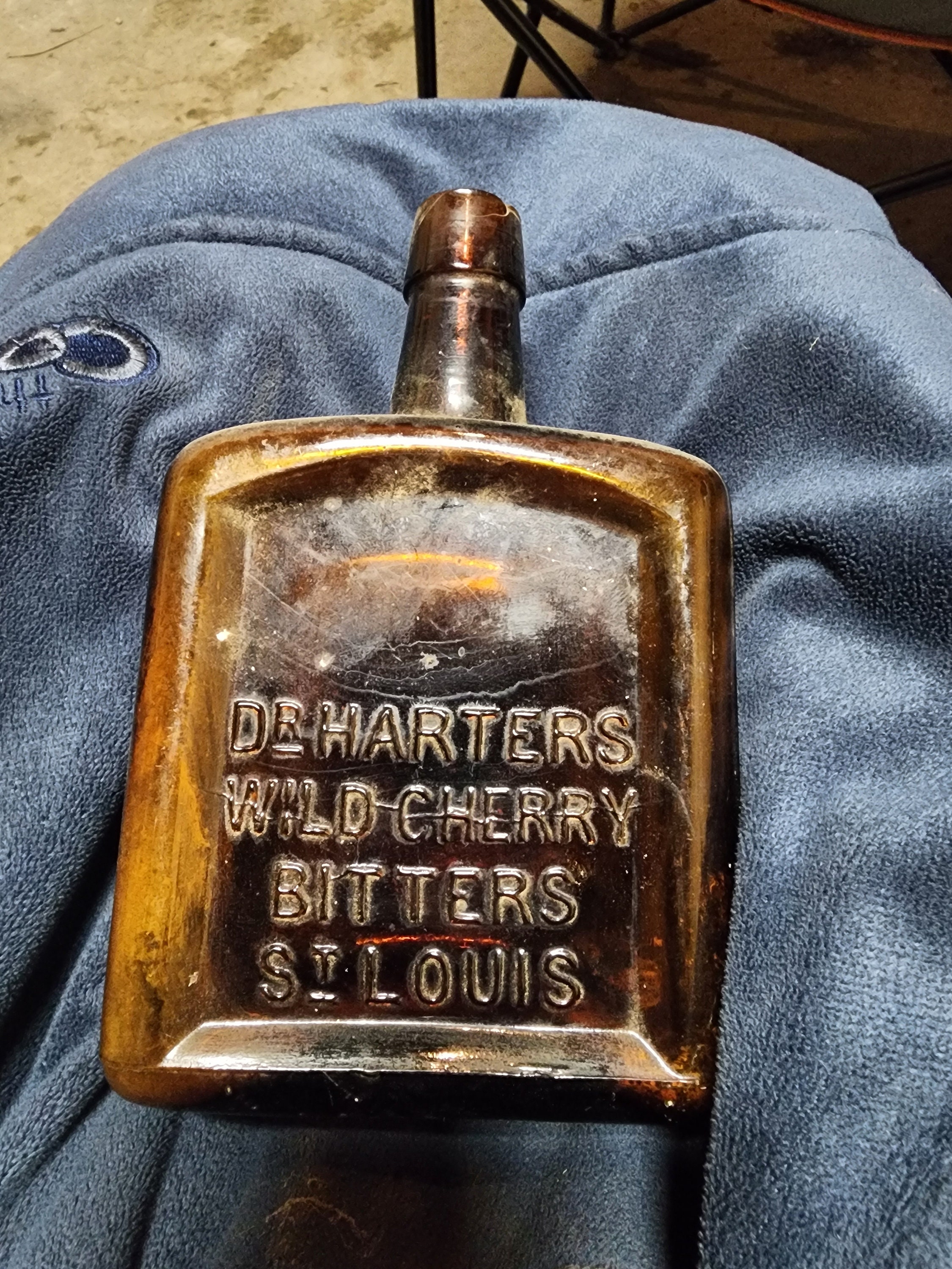 1800's Dr. Harters Wild Cherry Bitters Antique Bottle Etsy