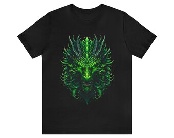 Dragon, Green "Unisex Jersey Short Sleeve Tee"