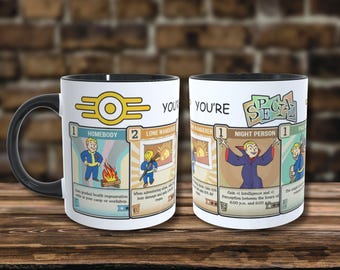 Fallout Perk Cards-Personalized Perks-You're S.P.E.C.I.A.L-Coffee Mug