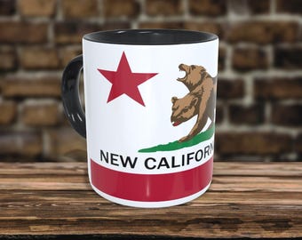 New California Republic-NCR Faction-Fallout-Flag-Coffee Mug