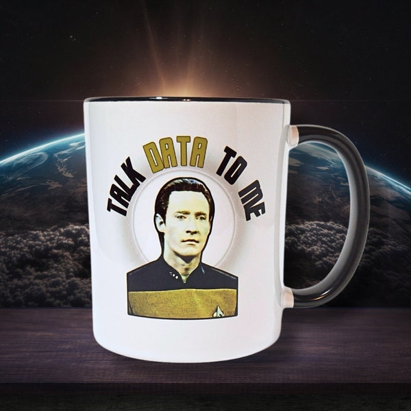 Talk Data To Me-Star Trek-Coffee Mug