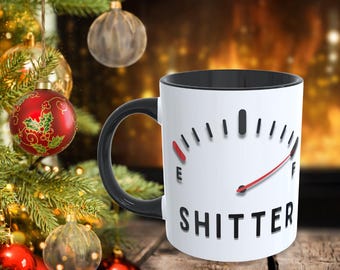 Sh*tter's Full-Cousin Eddie-National Lampoon's Christmas Vacation-Gas Guage Mug