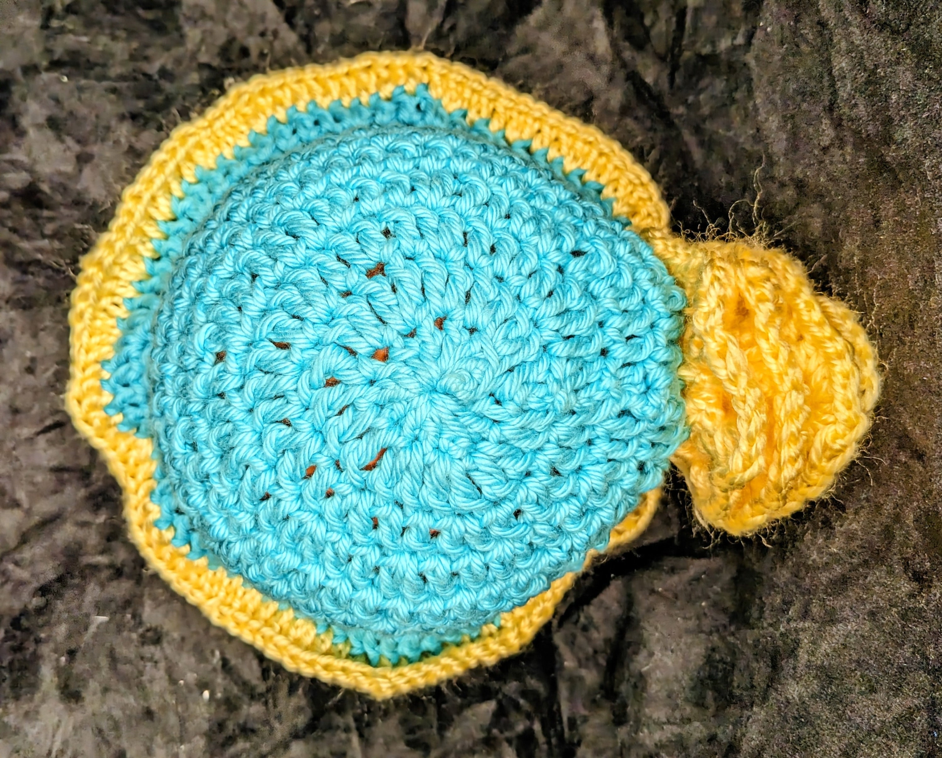 Cotton Crochet  Newborn Sundress & Hat Set main image 1