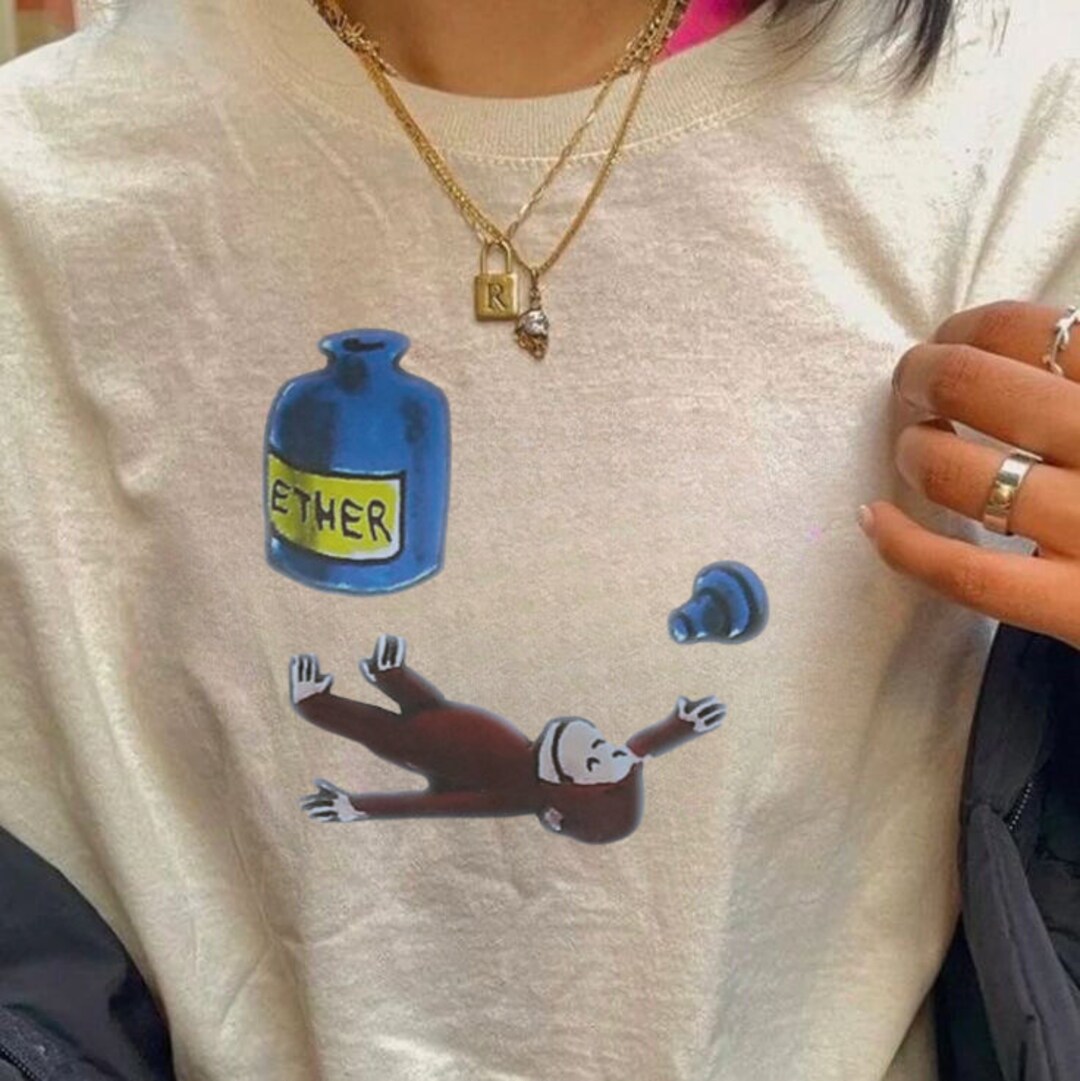 curious george graphic tee