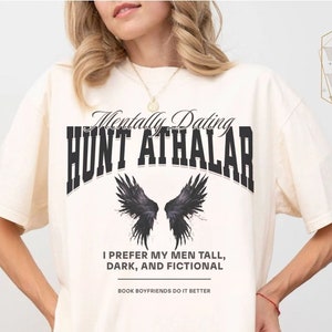 Umbra Mortis Shirt Comfort Colors Hunt Athalar Crescent City Merch Acotar Crewneck Sarah J Maas Bookish SJM Earth Blood ACOMAF Bryce Rhysand