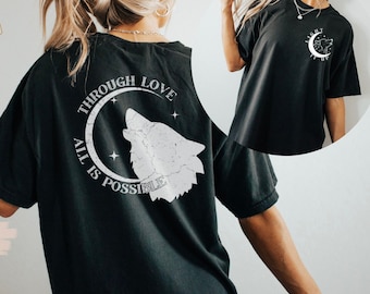 Crescent City Shirt Light It Up Bryce Quinlan Danika Fendyr Lunathion Hunt Athalar Umbra Mortis Ruhn Danaan Licensed SJM Merch Flame Shadow