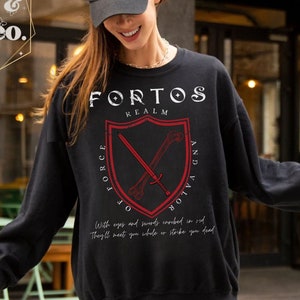 Spark Of The Everflame Sweatshirt Kindreds Curse Licensed Penn Cole Merch Montios Realm Diem Bellator Luther Corbois Romantasy Book Lover