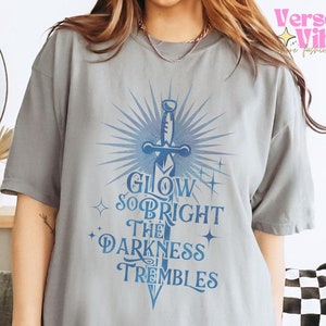 Kindreds Curse Saga Quote Shirt Spark Of The Everflame Licensed Penn Cole Merch Lumnos Diem Bellator Luther Corbois Romantasy Book Lover Tee