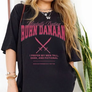 Ruhn Danaan Comfort Colors Shirt Crescent City Shirt Licensed Sarah J Maas Crescent City Hunt Athalar SJM Merch Lunathion Bryce Quinlan