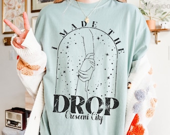 Camiseta de Bryce Quinlan Camiseta de The Drop Crescent City Camiseta con licencia de Sarah J Maas Merchandising de SJM Universe ACOTAR Bookish BookTok Regalos de libros Fantasía