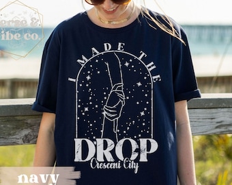 Bryce Quinlan Camisa The Drop Crescent City Camiseta Sarah J Maas Camisa con licencia SJM Universe Merch ACOTAR Bookish BookTok Bookish Gifts Fantasía