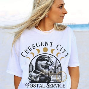 Crescent City Shirt Postal Service Crescent City Merch LICENSED Sarah J Maas Merch Bookish SJM Merch Bryce Quinlan Ruhn Danaan Hunt Athalar