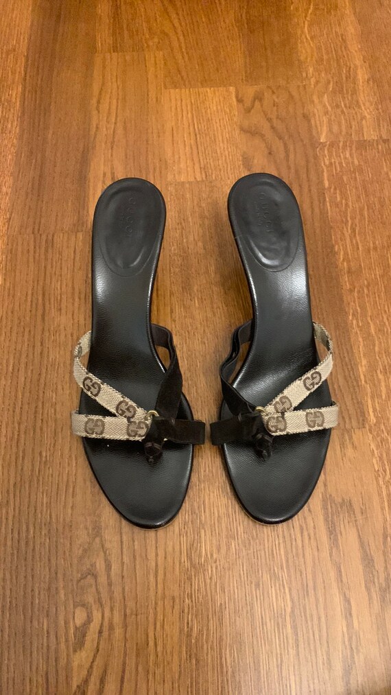 Gucci Sandals with Kitten Heel