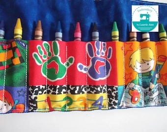 Color crayons, travel case, art supplies for kids, organized play time, car entertainment